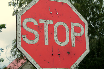 Image showing stop