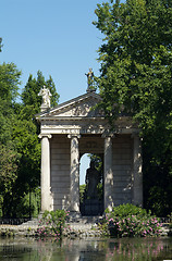 Image showing Greek style temple in Rome