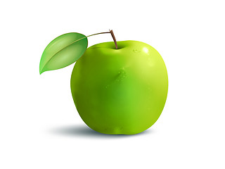 Image showing apple green