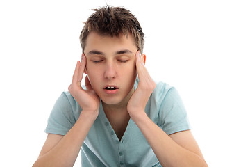 Image showing Headache pain discomfort