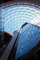 Image showing Cupola of shopping center