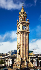 Image showing Belfast Albert Clock