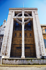 Image showing Belfast Cathedral Celtic Cross