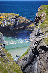 Image showing Carrickarade Rope Bridge 