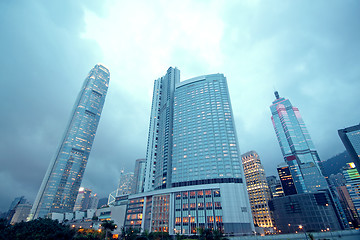 Image showing Hong Kong skylines 