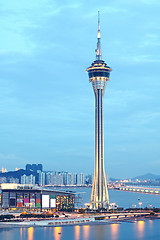 Image showing Macau tower 