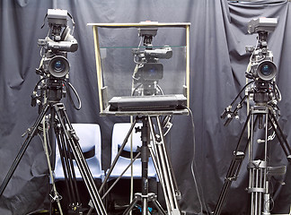 Image showing camera in studio