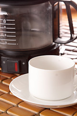 Image showing coffee machine and cup 