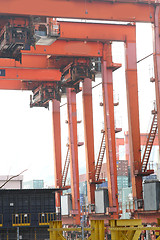 Image showing container terminals