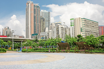 Image showing hongkong modern building