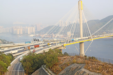 Image showing Ting Kau Bridge