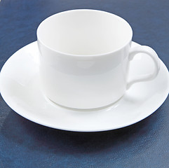 Image showing Perfect white coffee cup