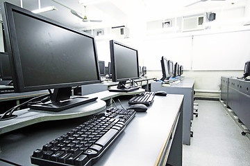 Image showing computer room
