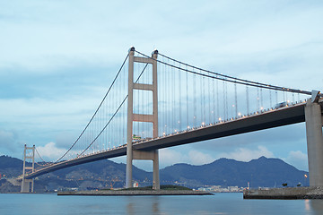 Image showing Tsing Ma Bridge 