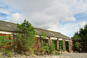 Image showing Abandoned Industrial Furnace 