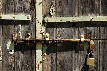 Image showing Locked and Bolted