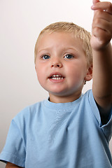 Image showing Beautiful Blond Boy