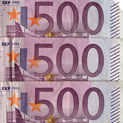 Image showing Euro note