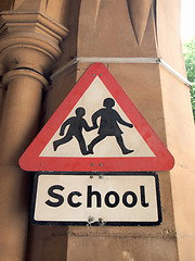 Image showing A sign