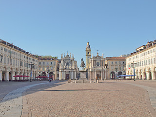 Image showing Piazza San Carlo, Turin