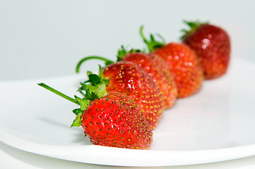 Image showing A strawberry