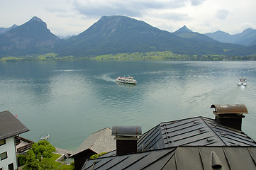 Image showing boat in lake