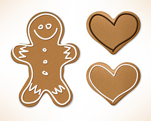 Image showing Christmas gingerbreads