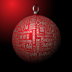 Image showing 3D Christmas decoration 
