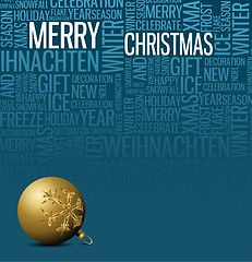 Image showing Abstract christmas card 