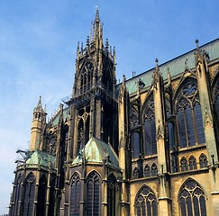 Image showing Cathedral St Etienne, Metz, Lorraine, France