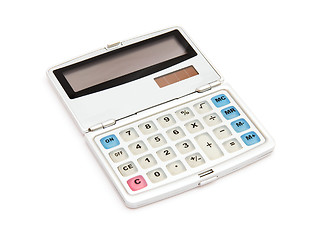 Image showing Small digital calculator