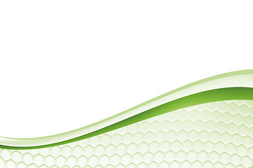 Image showing green honey background