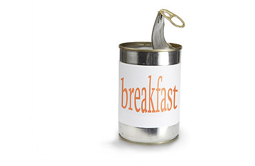 Image showing breakfast food can