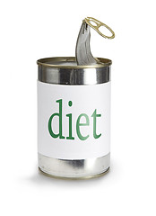 Image showing can with a diet label