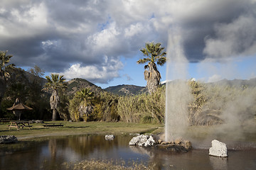 Image showing Natural Geyser