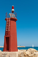 Image showing Solar powered lighthouse