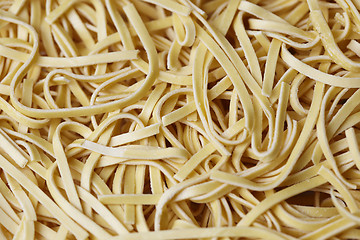 Image showing  raw organic italian pasta 