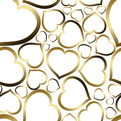 Image showing Love seamless vector pattern 