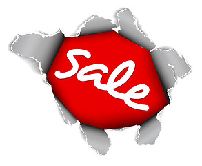 Image showing Sale discount advertisement