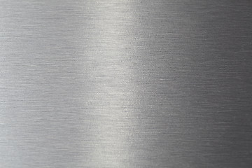 Image showing Brushed metal texture