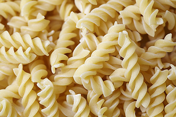 Image showing  raw organic italian pasta 