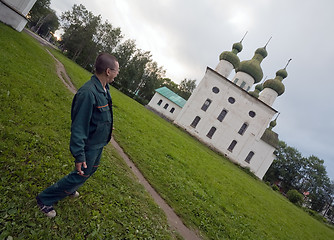 Image showing stupid tourist