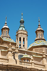 Image showing Basilica-Cathedral of Our Lady of the Pillar in Zaragoza