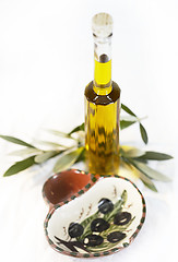 Image showing bottle of olive oil 