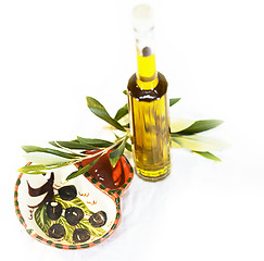 Image showing bottle of olive oil