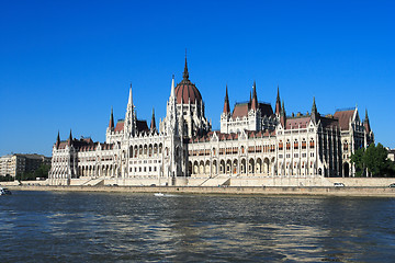 Image showing Budapest, the building of the Parliament