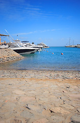 Image showing Luxury yachts at El Gouna, Egypt