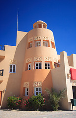 Image showing Beautiful view to El Gouna architecture.