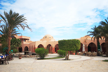 Image showing City square in El-Gouna,