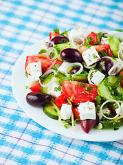 Image showing Greek salad 